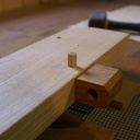 Paravent coloré à trois volets