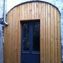 Transformation accès d'une ancienne grange.