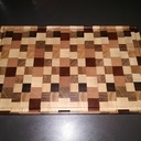 Planche a découper en bois de bout