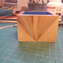 Essai de marquetterie de paille