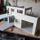 Garage motos pour Playmobils