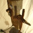 Sculpture bois flotté et récup'