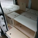 Aménagement camion / caisses modulables.