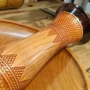 Un moulin à poivre à décor Sautivet