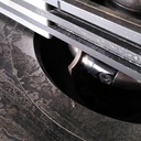 Fer sur rotoprofil,  notez le guide continu Aigner, vrai sécurité