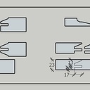 Profils et Contre-profils ebenisterie 2D