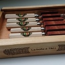 Boite de rangement pour gouges de sculpture