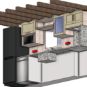 Cuisine (caissons hauts)