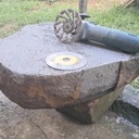 Table basse en pierre