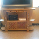 Meuble TV avec incrustation