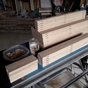 Etagère en faux massif