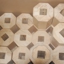 Escalier Frene naturel