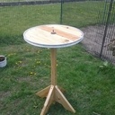 Table plateau tournant