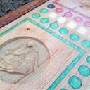 Jeu de petits-chevaux en bois