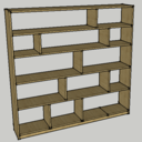 Bibliotheque - Meuble TV - d'angle