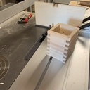 Boites avec assemblage queue droite