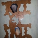 Cadre photo chantourné