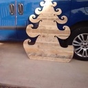 Mon beau sapin, roi du jardin que j'aime ta cambrure