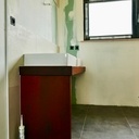 Support de vasque chêne