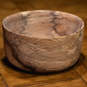 Bols tournés, hêtre et chêne d'amérique