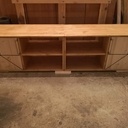 Réalisation d'un meuble de rangement sous lit Haut