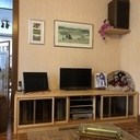 Meuble TV simple sans quincaillerie ni visserie