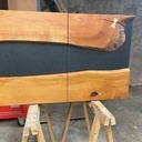 Meuble en valchromat et merisier