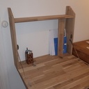 Bureau mural repliable