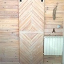 Porte coulissante 100% Recup