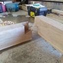 Terrase chêne et châtaignier