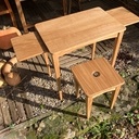 Table, tablettes, tabouret