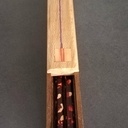 Boite à baguettes de type plumier