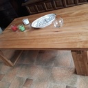 Table basse en hêtre