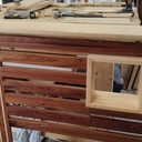 Tête de lit en Palissandre de Madagascar