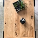 Table basse industriel pleine de caractere