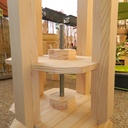 Double écrou pour plus de stabilité