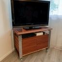 Meuble TV style industriel