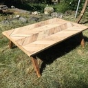 Table basse en palette