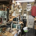 Petit perçage et affûtage le gros perçage s'effectue dans un autre local réservé au travail du métal