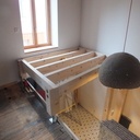 Mezzanine Bureau et Meuble d'entrée