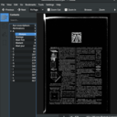 Structure déployable à gauche