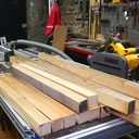 Tables de chevet en merisier