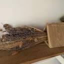 Support à livre, chêne massif