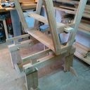 Des tréteaux pour l'atelier