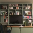 Meuble télé bilbiothèque