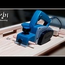 Planing wide boards perfectly with electric hand planer / amazing way of planing [woodworking]