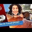 Plan de travail en résine