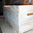 Coffre à jouet en palette