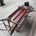 Banc d'orgue Hammond en acajou