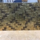 Portes de cuisine en laiton recyclé